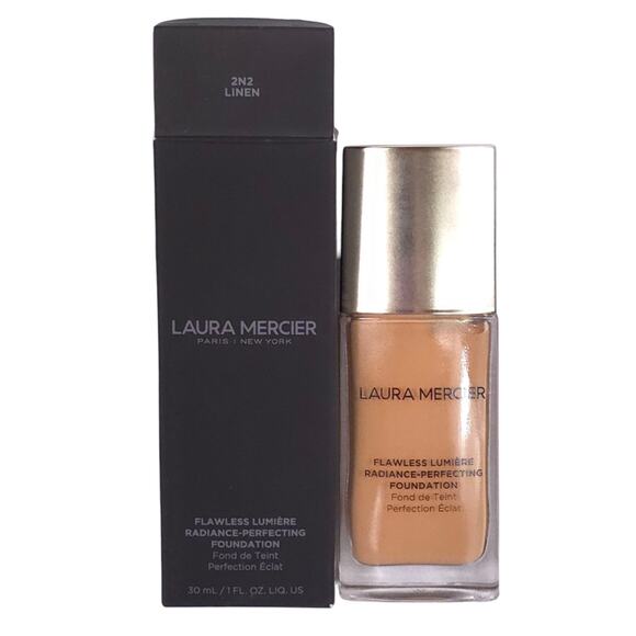 Laura Mercier Flawless Lumiere Radiance-Perfecting Foundation 2N2 Linen - Picture 1 of 7